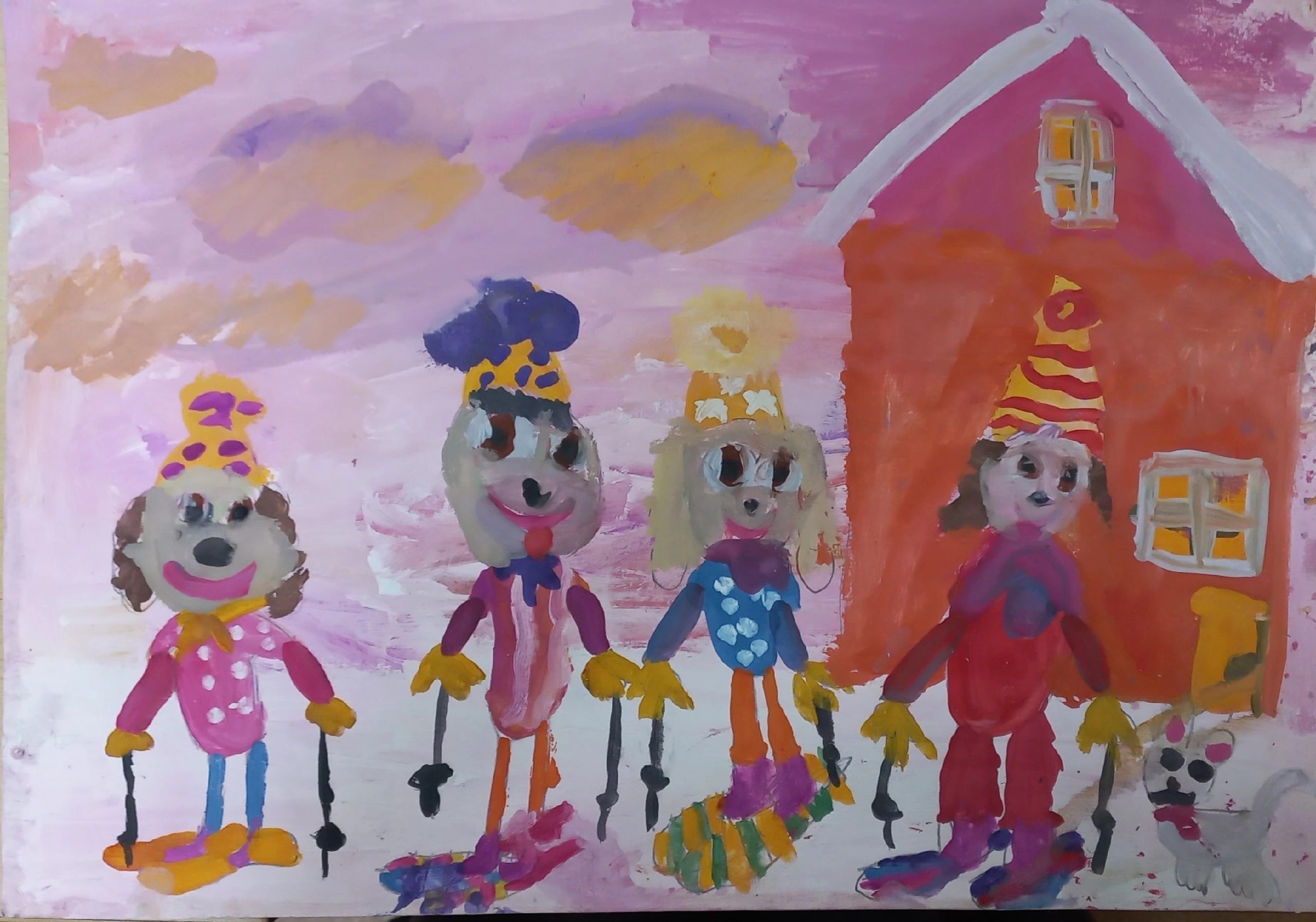 МУ Молодежный Центр "РОВЕСНИК" два часа назад Госорганизация В Молодёжном центре "Ровесник" открылась выставка "Зима в Подмосковье". В выставке приняли участие воспитанники в возрасте от 5 до 14 лет. Ребята на бумаге с помощью кистей, красок, карандашей, фломастеров и пастели  выразили свое представление о зиме, зимних развлечениях, прогулках и забавах.