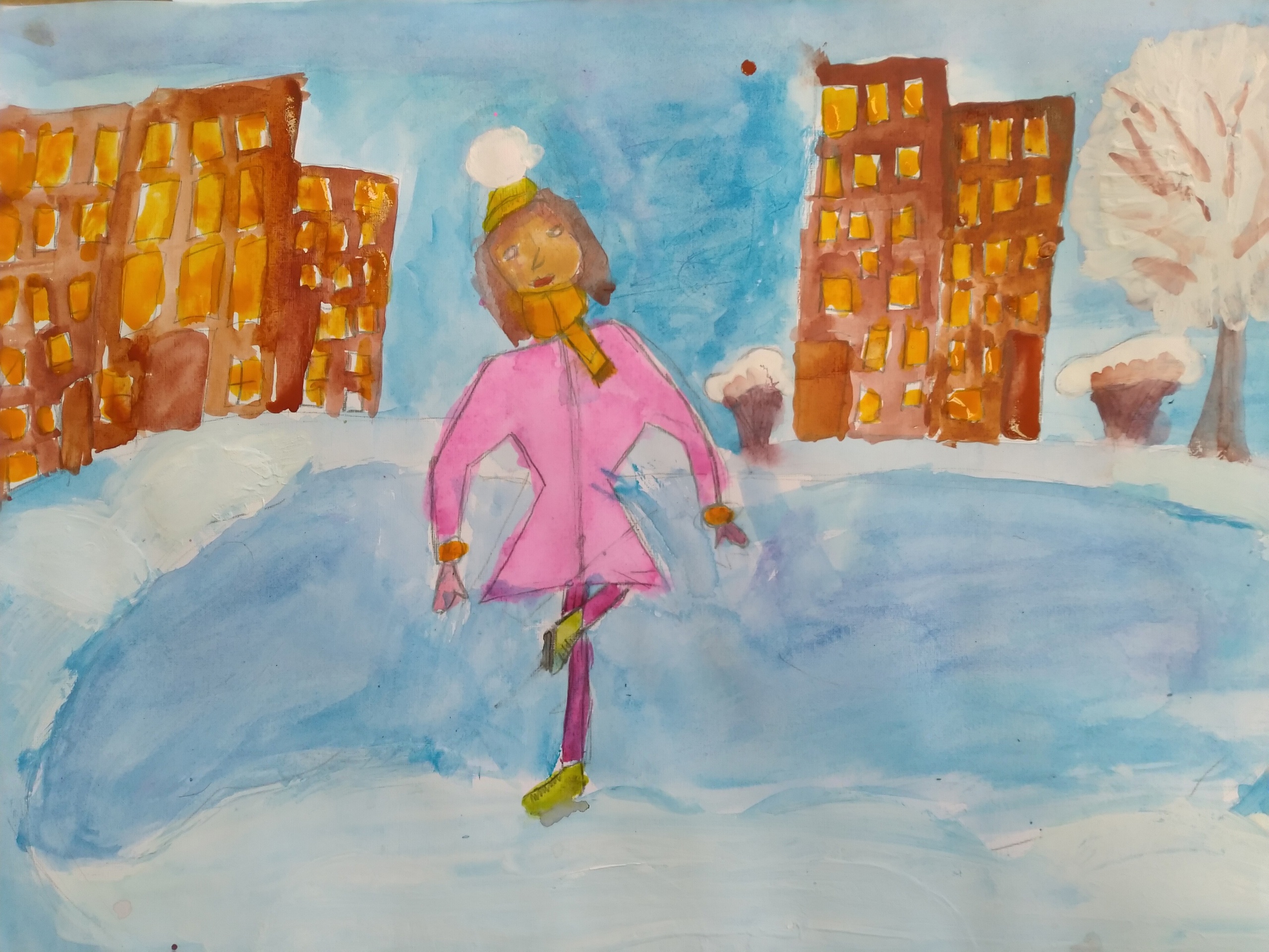 Изостудия Волшебная кисточка три часа назад Наши малыши , наши юные художники из 1-2 классов изо студии "Сказка-1" корпус 3  учились рисовать человека. Работа выполнялась акварелью 3 академических часа,  некоторые работы выполнены за 1,5 часа.