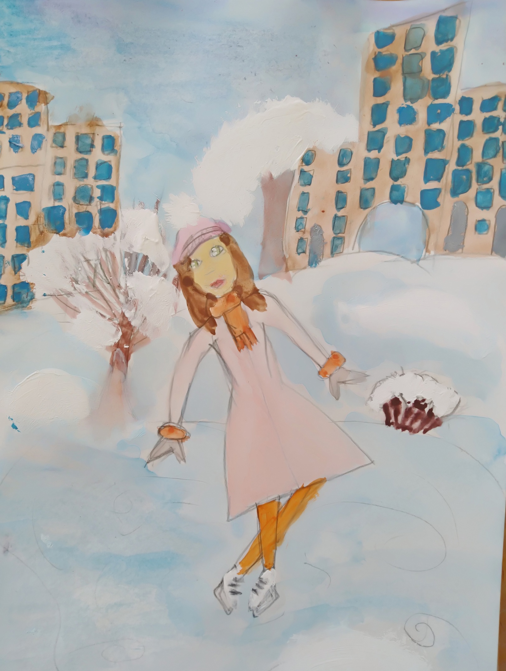 Изостудия Волшебная кисточка три часа назад Наши малыши , наши юные художники из 1-2 классов изо студии "Сказка-1" корпус 3  учились рисовать человека. Работа выполнялась акварелью 3 академических часа,  некоторые работы выполнены за 1,5 часа.