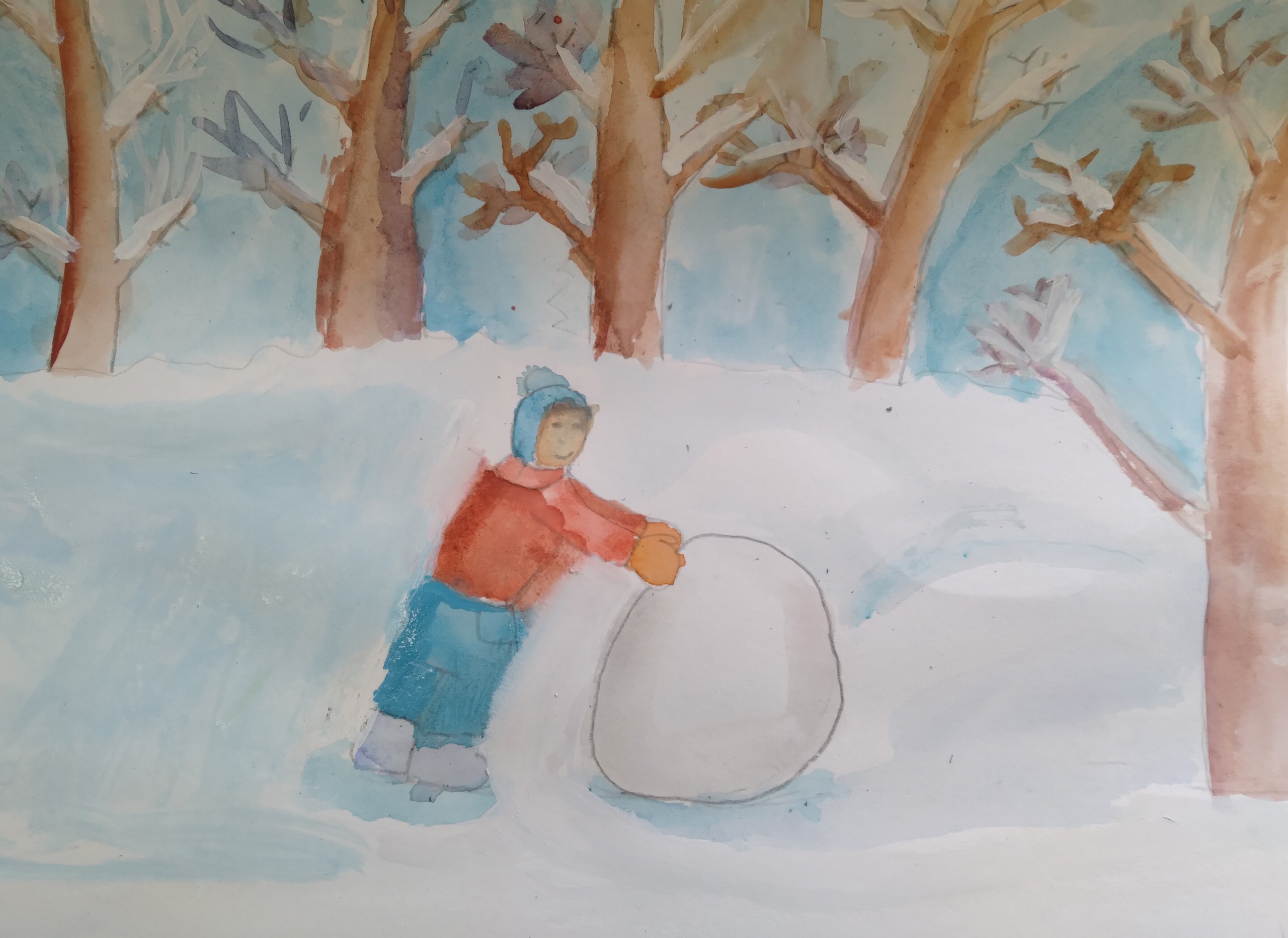 Изостудия Волшебная кисточка три часа назад Наши малыши , наши юные художники из 1-2 классов изо студии "Сказка-1" корпус 3  учились рисовать человека. Работа выполнялась акварелью 3 академических часа,  некоторые работы выполнены за 1,5 часа.